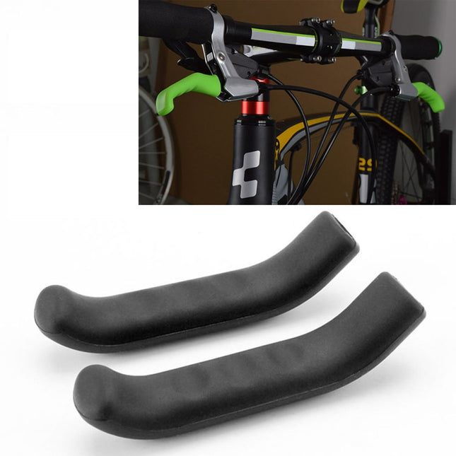 1Pair Universal Type Bicycle Brake Silicone Protection Covers, Brake Covers Black - DealBuddy