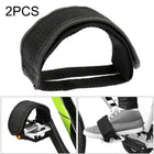 2 PCS Bicycle Pedals Bands Feet Set With Anti-slip Straps Beam Foot