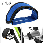 2 PCS Bicycle Pedals Bands Feet Set With Anti-slip Straps Beam Foot