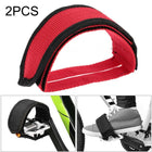 2 PCS Bicycle Pedals Bands Feet Set With Anti-slip Straps Beam Foot