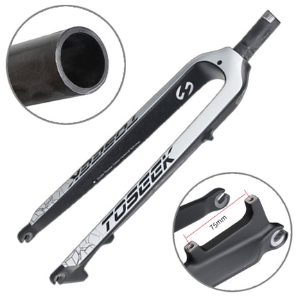 TOSEEK Ultra Light 29 Inch 435mm Mountain Bike Full Carbon Front Fork Straight Head Tube Disc Brake