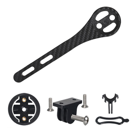 TOSEEK Full Carbon Fiber Road Bicycle Code Table Holder For Garmin Series(Gloss)