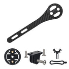 TOSEEK Full Carbon Fiber Road Bicycle Code Table Holder For Garmin Series(Gloss)