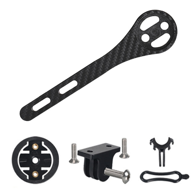 TOSEEK Full Carbon Fiber Road Bicycle Code Table Holder For Garmin Series(Gloss)