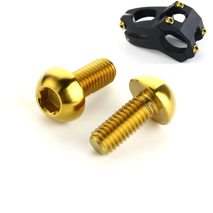 2 PCS Bicycle Accessories Titanium Bottle Cage Screw M5 12mm