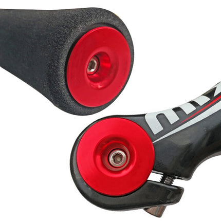 TOSEEK 1 Pair Mountain Bike Handlebar Grips Caps End Plug Aluminum Alloy Bicycle  Bar Ends Plug, 17.6-21.8mm Green, 17.6-21.8mm Grey, 17.6-21.8mm Gold, 17.6-21.8mm Blue, 17.6-21.8mm Red - DealBuddy