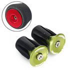 TOSEEK 1 Pair Mountain Bike Handlebar Grips Caps End Plug Aluminum Alloy Bicycle  Bar Ends Plug, 17.6-21.8mm Green, 17.6-21.8mm Grey, 17.6-21.8mm Gold, 17.6-21.8mm Blue, 17.6-21.8mm Red - DealBuddy