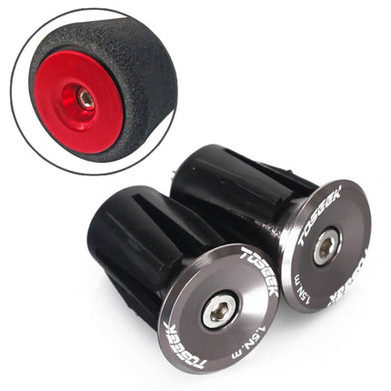 TOSEEK 1 Pair Mountain Bike Handlebar Grips Caps End Plug Aluminum Alloy Bicycle  Bar Ends Plug, 17.6-21.8mm Green, 17.6-21.8mm Grey, 17.6-21.8mm Gold, 17.6-21.8mm Blue, 17.6-21.8mm Red - DealBuddy