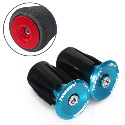TOSEEK 1 Pair Mountain Bike Handlebar Grips Caps End Plug Aluminum Alloy Bicycle  Bar Ends Plug, 17.6-21.8mm Green, 17.6-21.8mm Grey, 17.6-21.8mm Gold, 17.6-21.8mm Blue, 17.6-21.8mm Red - DealBuddy