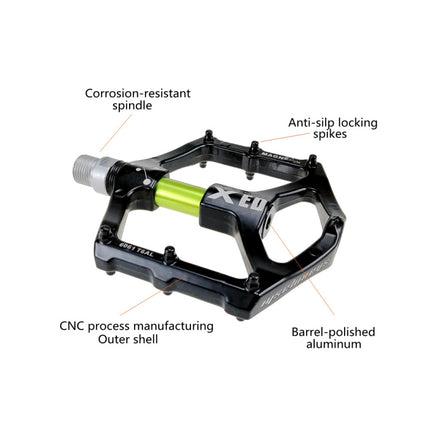 SHANMASHI 1031 Magnesium Alloy Pedal Non-slip Comfortable Bicycle Folding Pedal