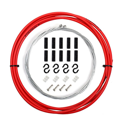 7 in 1 Universal PVC Bicycle Variable Speed Cable Tube Set