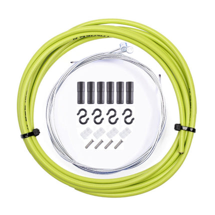 7 in 1 Cylindrical Head PVC Brake Cable Tube Set for Mountain Bike