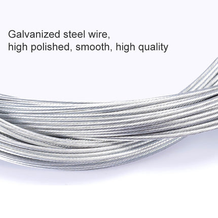 7 in 1 Mushroom Head PVC Brake Cable Tube Set for Road Bike