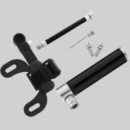 Manual Mini Portable Bicycle Aluminum Alloy Pump+ Glue-free Tire Patch + Fish-shaped Tire Lever