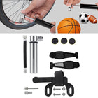 Manual Mini Portable Bicycle Aluminum Alloy Pump + Plastic glue-free tire patch + Tire lever