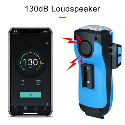 USB Charging Bicycle Light Front Handlebar Led Light , with Holder & Electric Horn, 2400mAh Battery