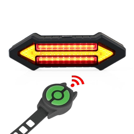 Bicycle Tail Light Intelligent Wireless Remote Control Turn Signal Warning Light, Turn Signal Warning Light - DealBuddy