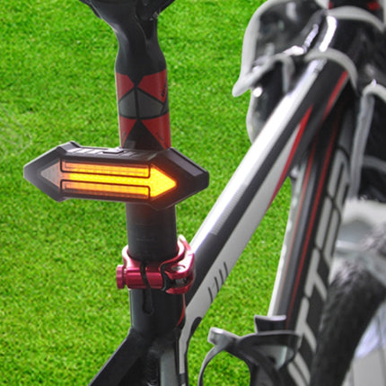 Bicycle Tail Light Intelligent Wireless Remote Control Turn Signal Warning Light, Turn Signal Warning Light - DealBuddy