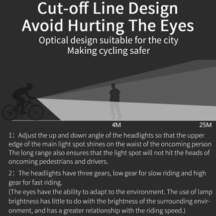 BG-1901 Bicycle USB Charging Speaker Front Lamp Multi-Function Cycling Equipment, Mountain Bike Headlight - DealBuddy