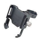 BIKERSAY MP008 Bike Motorcycle Aluminum Alloy Phone Holder Handlebar Clips, MP008(Black), MP008(Red), MP008(Titanium Color)
