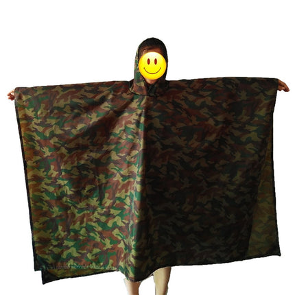3 In 1 Outdoor Portable Multifunctional Camouflage Backpack Raincoat, OG2458A, OG2458B - DealBuddy