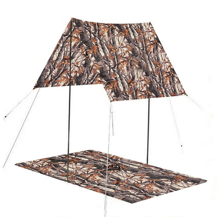 3 In 1 Outdoor Portable Multifunctional Camouflage Backpack Raincoat