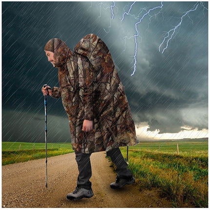 3 In 1 Outdoor Portable Multifunctional Camouflage Backpack Raincoat, OG2458A, OG2458B - DealBuddy