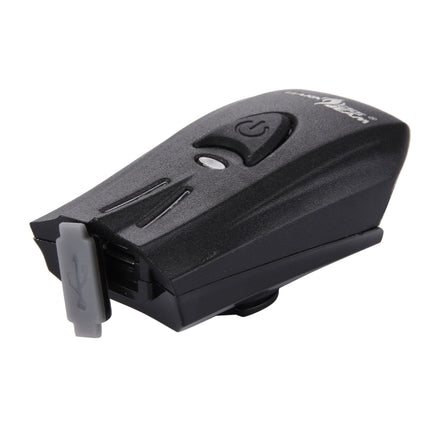 Waterproof USB Rechargeable 5 Modes Yellow & White Light 400LM COB LED Bike Taillight