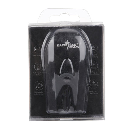 Waterproof USB Rechargeable 5 Modes Yellow & White Light 400LM COB LED Bike Taillight