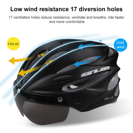 GUB K80 Plus Bike Helmet With Visor And Goggles, GUB K80 Plus(Gradient Blue), GUB K80 Plus(Gradient Purple), GUB K80 Plus(Red), GUB K80 Plus(Titanium Color), GUB K80 Plus(White), GUB K80 Plus(Fluorescent Green), GUB K80 Plus(Black), GUB K80 Plus(Orange) - DealBuddy