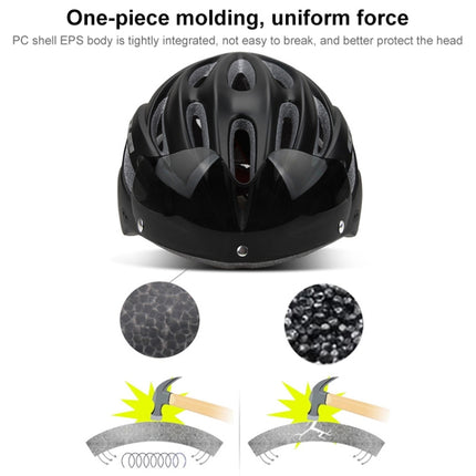 GUB K80 Plus Bike Helmet With Visor And Goggles