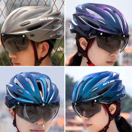 GUB K80 Plus Bike Helmet With Visor And Goggles, GUB K80 Plus(Gradient Blue), GUB K80 Plus(Gradient Purple), GUB K80 Plus(Red), GUB K80 Plus(Titanium Color), GUB K80 Plus(White), GUB K80 Plus(Fluorescent Green), GUB K80 Plus(Black), GUB K80 Plus(Orange) - DealBuddy