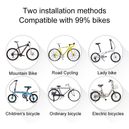 ANTUSI A6 USB Charging COB Light Source Smart Cycling Bike Warning Alarm Tail Light with Remote Control