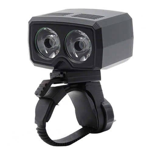 Y15 2 x CREE XPG2 500LM USB Charging LED Bike Headlight Front Lamp with 5 Modes