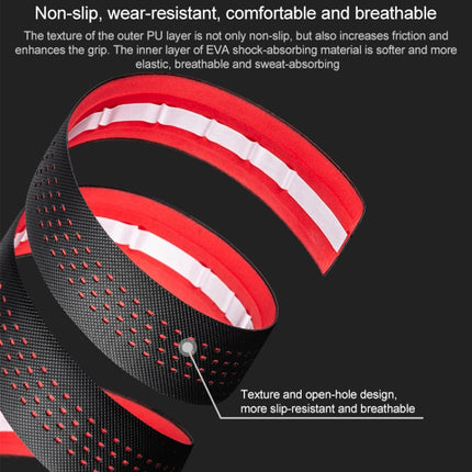 PROMEND GR-082 1 Pair Two-color Antiskid Bicycle Grips Tape