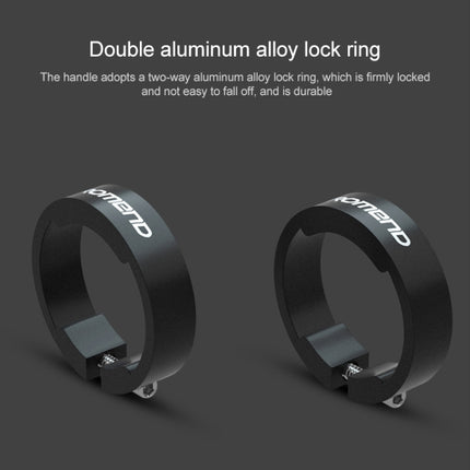 PROMEND GR-506 1 Pair Rubber Ergonomic Ball Bicycle Grip Cover (130mm+130mm)