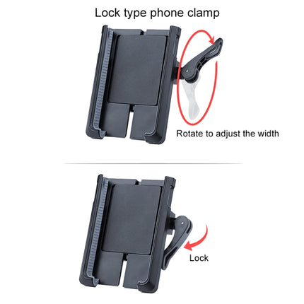 Rotatable PVC Motorcycle Bicycle Handlebar Mount Mobile Phone Holder