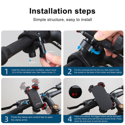 JOYROOM JR-ZS288 Bike Mobile Phone Mount Holder