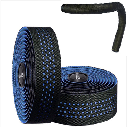 ZTTO Road Bike Handle Bar Tape Non-slip Anti-Vibration PU Leather Breathable Wear-resisting