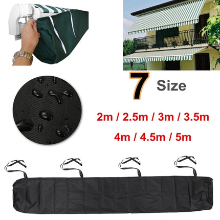 Retractable Roller Blind Awning Waterproof and Dustproof Protective Cover, Length: 5m, 5m - DealBuddy