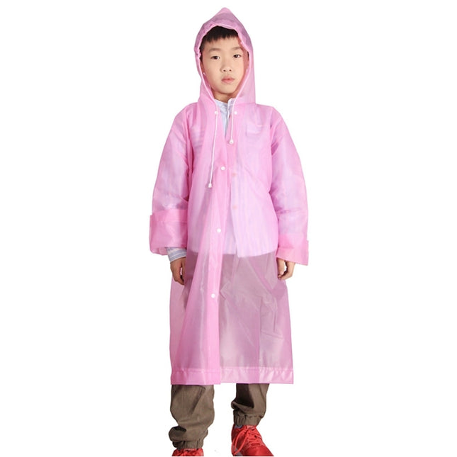 Outdoor Mountaineering Eva Thickened Children Fashion Raincoat Average Size - DealBuddy