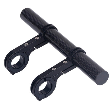 HLD-208 Mountainous Bicycle Carbon Fiber Handlebar Extension Frame Flashlight Bracket