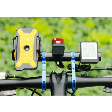 HLD-208 Mountainous Bicycle Carbon Fiber Handlebar Extension Frame Flashlight Bracket
