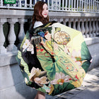 Creative Fresh Style Three Fold Silver Tape Anti Ultraviolet Sunshade Umbrella