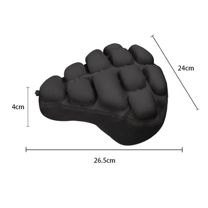 BC-203 1.0 M Size Bicycle Foldable Inflatable Airbag Cushion Seat Cover with Inflator - DealBuddy