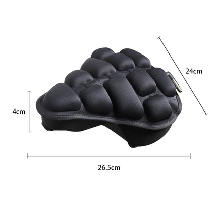 BC-203 2.0 M Size Bicycle Foldable Inflatable Airbag Cushion Seat Cover with Inflator - DealBuddy