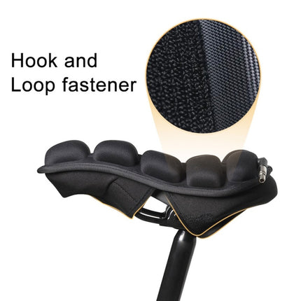 BC-203 2.0 M Size Bicycle Foldable Inflatable Airbag Cushion Seat Cover with Inflator - DealBuddy
