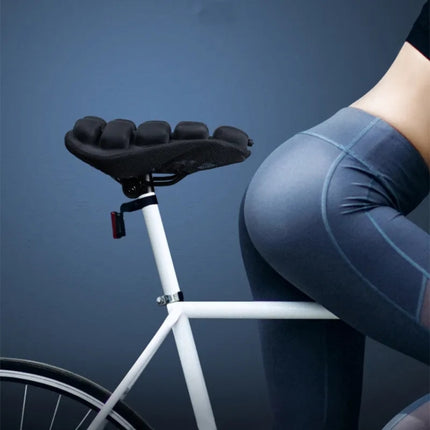 BC-203 2.0 M Size Bicycle Foldable Inflatable Airbag Cushion Seat Cover with Inflator - DealBuddy