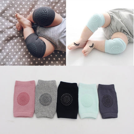 One Pair Anti-slip Children Baby Crawling Walking Knee Guard Elbow Guard Protecting Pads
