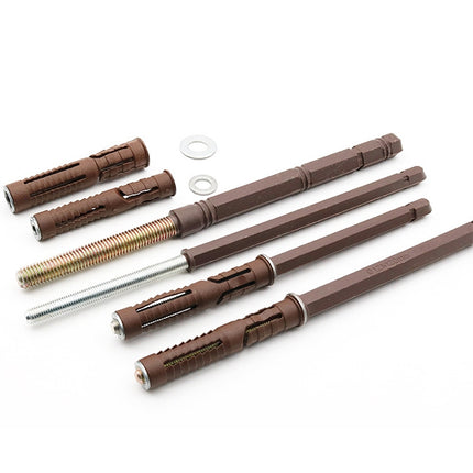 10 PCS Concealed Layer Board Pin Wall Bookshelf Invisible Bulkhead Nail, 10x145mm